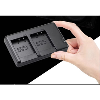 🔥DB-120充電器適用理光相機GR4充電器Ricoh GRIV相機座充db120雙槽充電底座DB120