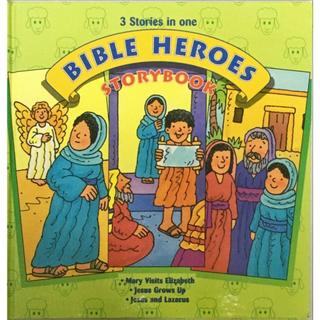 【本週二手精裝書】Bible Heroes Storybook : Three Stories in One $99
