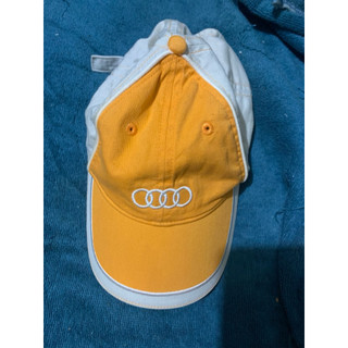 kid 絕版 二手 古著 Audi 奧迪 兒童 小童 老帽 棒球帽 帽 cap 帽子