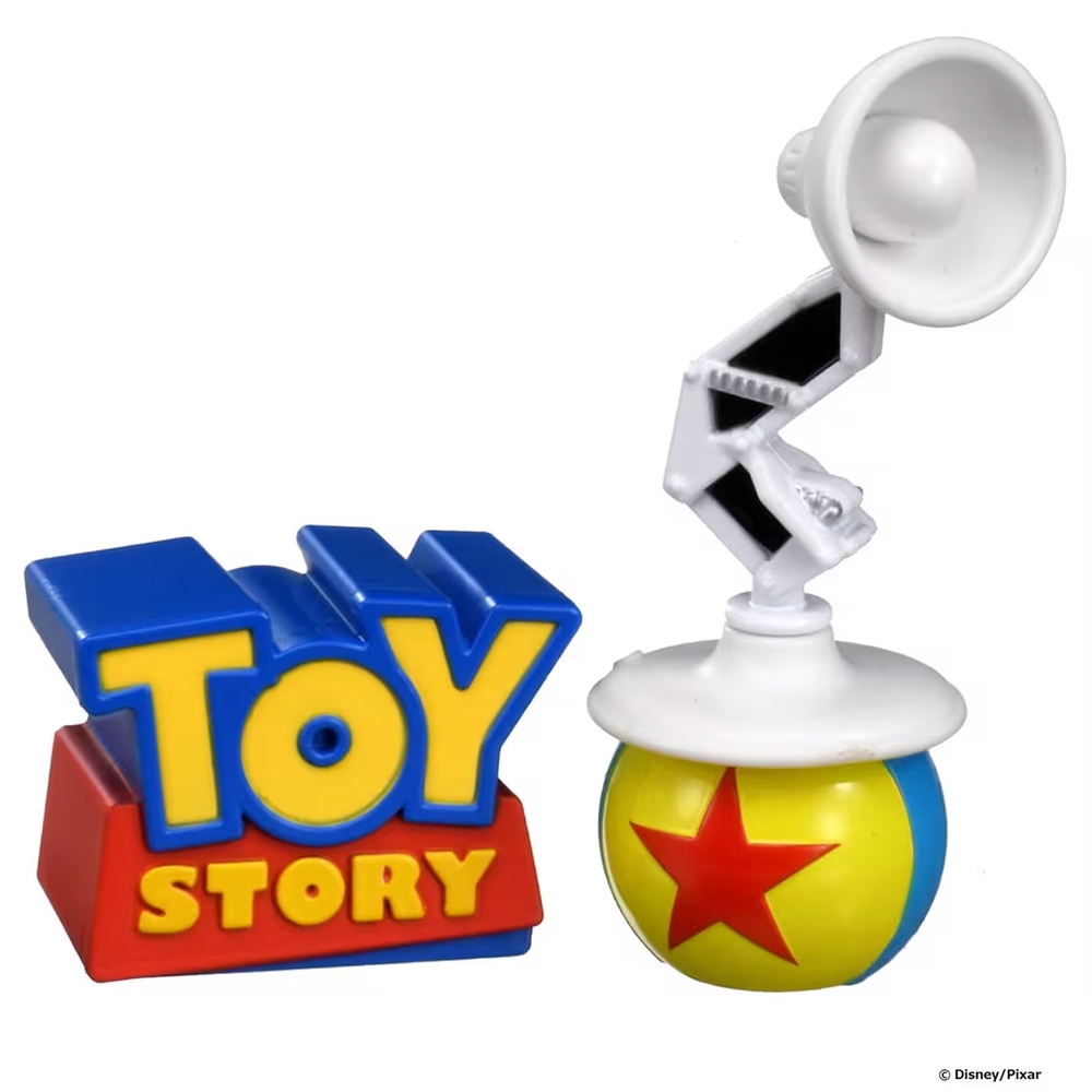 Disney PIXAR 合金人形 玩具總動員30週年 LOGO+皮克斯頑皮跳跳燈-原色 DS98216