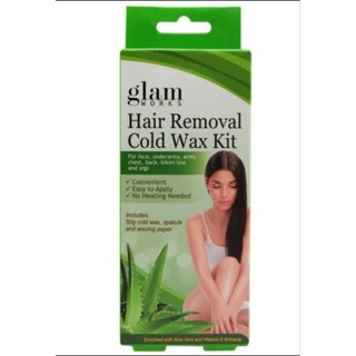 glam works Hair Removal Cold Wax Kit