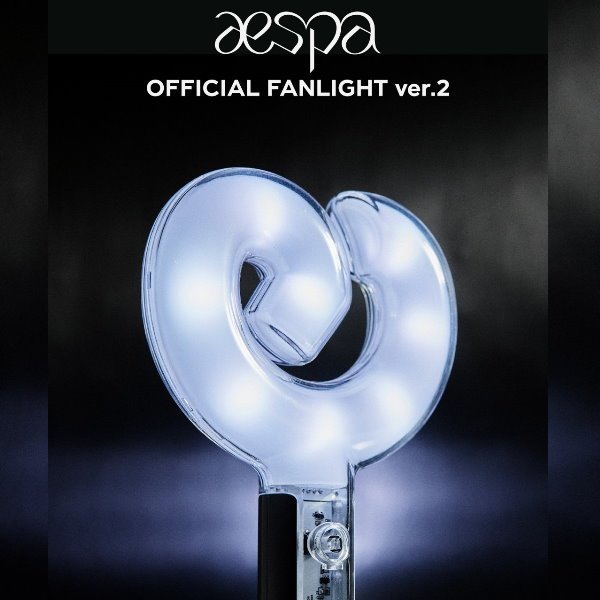 韓果子🍎 [現貨+立即出貨] aespa 官方二代手燈 附四張小卡 韓國代購 韓國直送