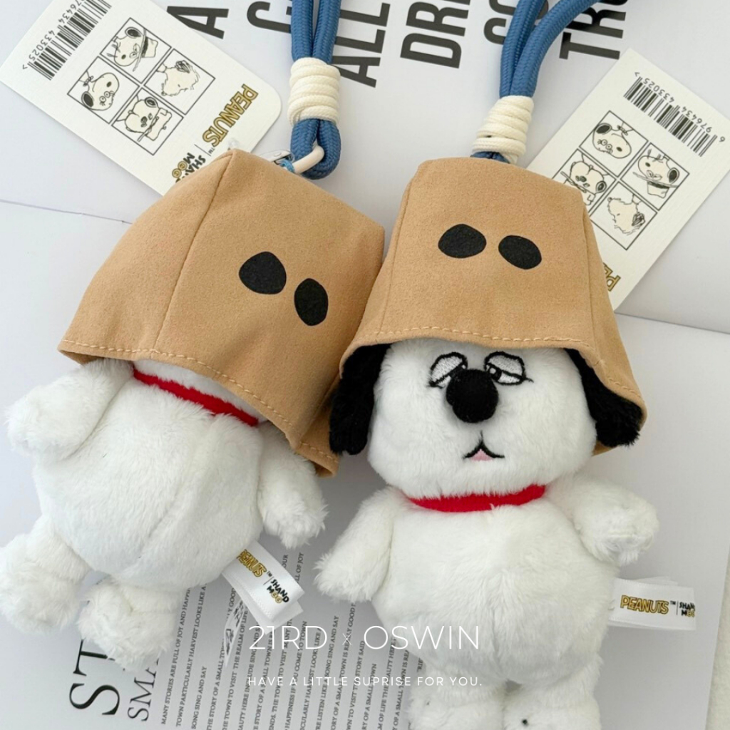 Peanuts 經典系列 紙袋 廚師 歐拉夫 Olaf Andy 史努比 歐拉夫 吊飾 鑰匙圈