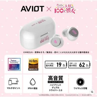 宏敢市集 日版 AVIOT TE-V1R-100 超超超超超喜歡你的100個女朋友 聯名耳機