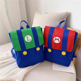 現貨促銷 速出新品 24HR速出 超級瑪利歐兄弟 Mario 馬力歐後背包/卡通書包/雙肩背包/造型書包/幼稚園書