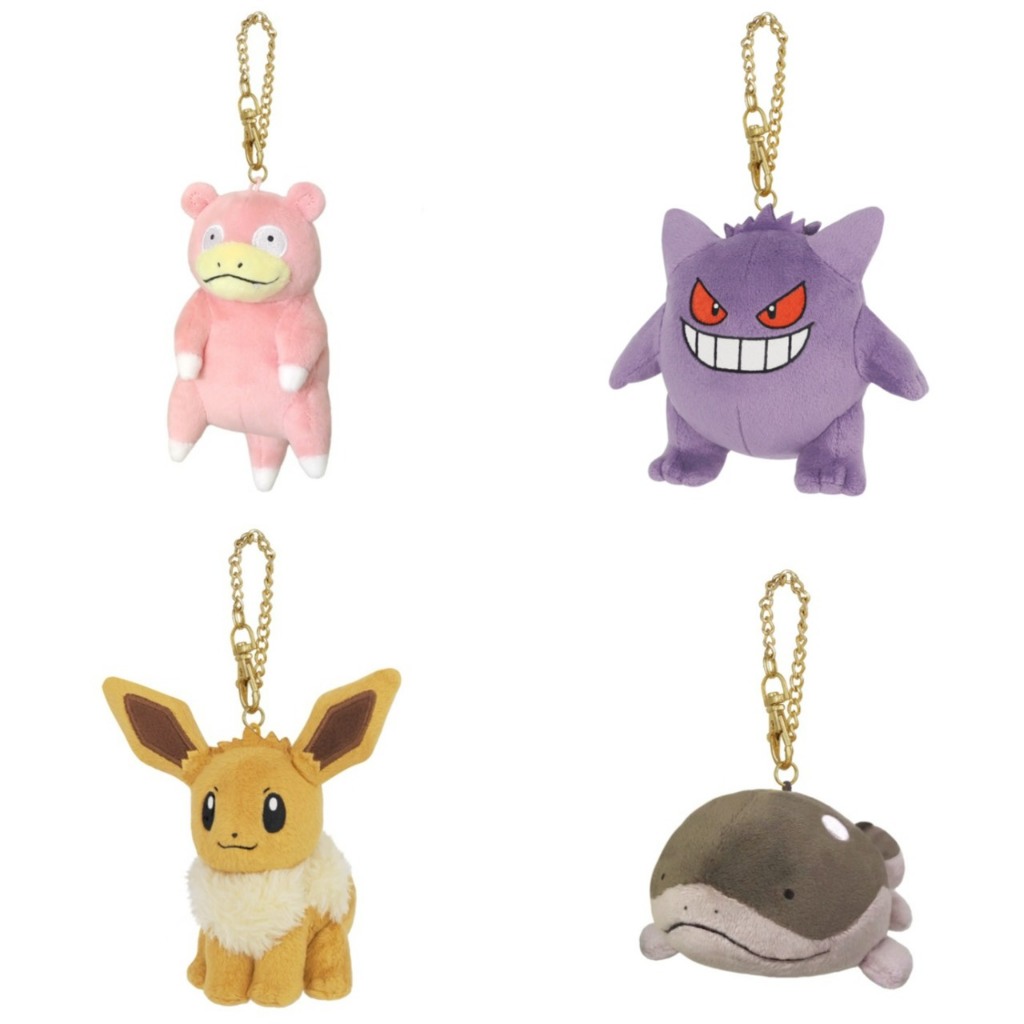 🌟日本帶回🌟現貨 寶可夢娃娃吊飾 呆呆獸 土王 伊布 耿鬼