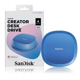 SanDisk Creator 4TB Desk Drive 桌上型 SSD 讀取速度高達 1000MB/s