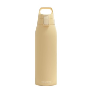 瑞士 SIGG Shield 超輕量彈蓋保溫瓶 1000ml (奶油黃) 水壺 保冷瓶 保溫杯