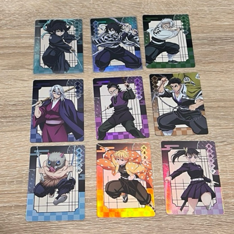 《ruus' tudio》鬼滅之刃卡牌小卡卡片無限城篇時透無一郎霞伊黑小芭內蛇香奈乎善逸伊之助岩柱玄彌天元音柱實彌風柱