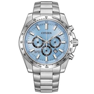 CITIZEN 星辰 Chronograph 碼錶計時 石英錶 男錶 AN8230-59L