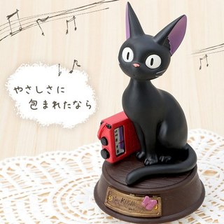 魔女宅急便 陶瓷 音樂盒 宮崎駿 吉卜力 龍貓巴士音樂盒 旋轉音樂鈴 橡子共和國 大中小龍貓 音樂盒 日本正品