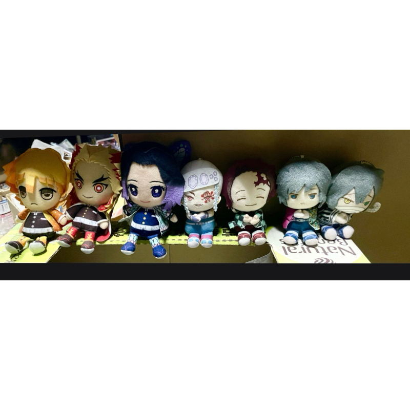 （日版 中古）鬼滅之刃 鬼滅 各角色 坐姿娃娃 萬代 Q版