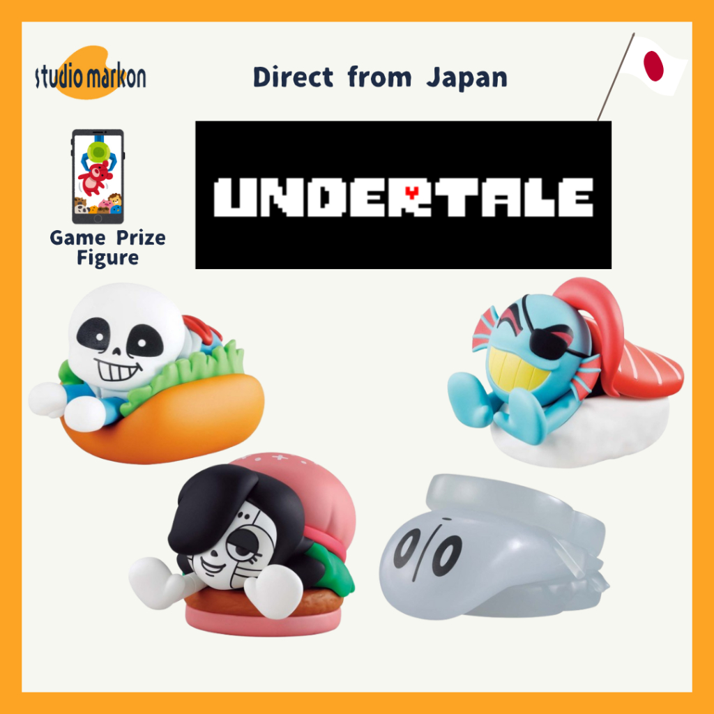 BANDAI UNDERTALE Sans Undyne 公仔 未拆封 20250821 [日本直送]