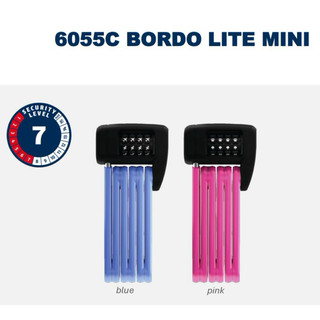 『小蔡單車』ABUS 6055C BORDO LITE MINI 德國 自行車摺疊鎖 (圖案)7級防護 自行車/通晴車