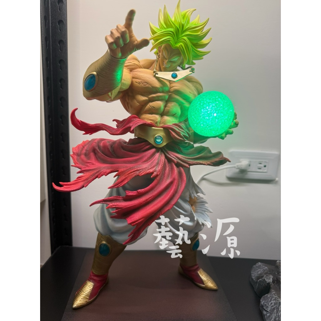 【藝源】 七龍珠 布羅利公仔 七龍珠公仔 布羅利 手辦 GK 擺件 模型生日禮物 交換禮物 新年禮物 玄關擺件 燈