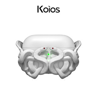 【Koios】Airpods 5│蛇骨之印 3D列印 立體耳機殼 4 Pro2 Pro3 保護殼 潮流 暗黑 蛇行耳機殼
