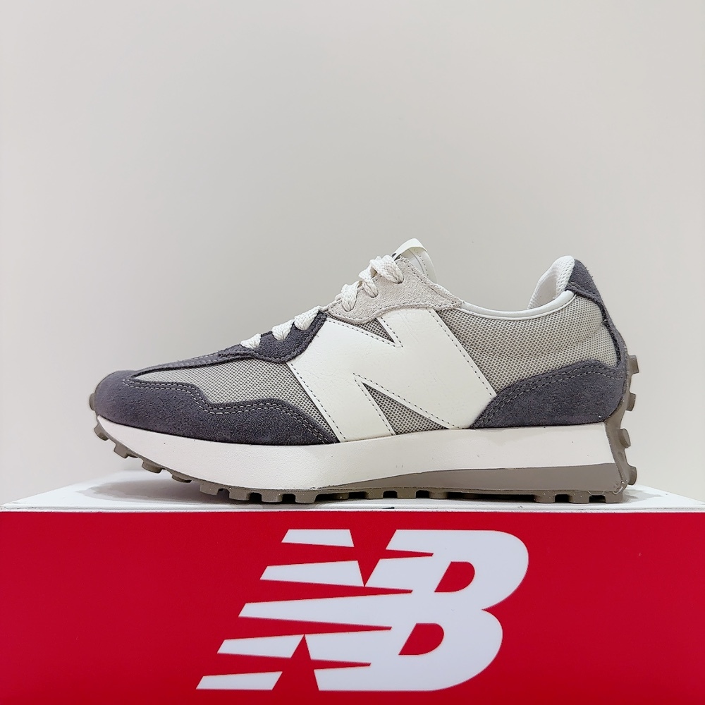 New Balance NB 327 男女款 灰色 皮革 麂皮 D楦頭 運動 休閒鞋 U327LND