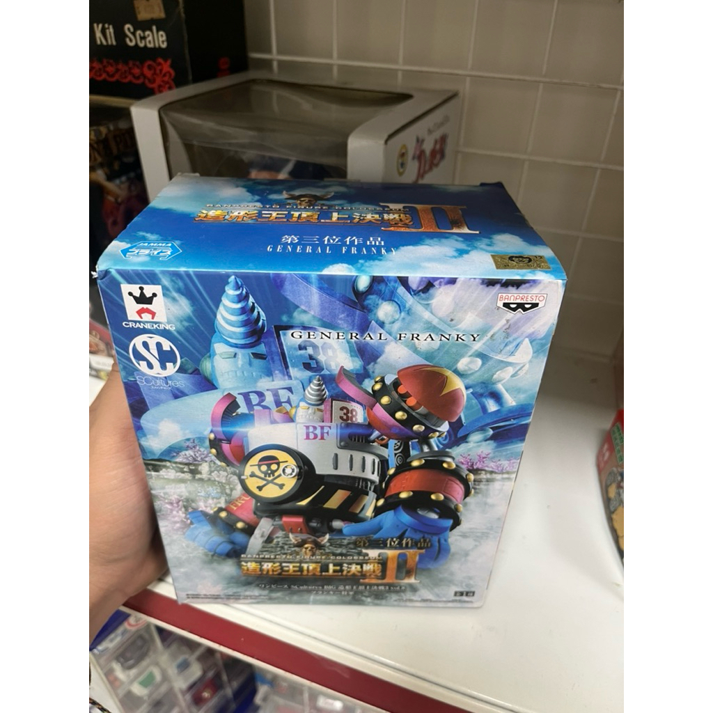 日版 金證 造型王頂上決戰3 SCultures BIG Vol.8 佛朗基 佛朗基將軍