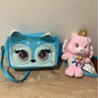 ［二手］SEGA TOYS 萌寵隨身包 丹寧狐狸 八成新
