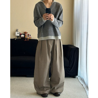 【VERTEX】TAICHIISM WOOL TROUSERS 彎刀立體打褶西裝長褲 彎刀褲 羊毛 西裝褲