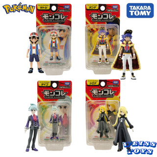 ★維斯玩具★ 正版 現貨 神奇寶貝 寶可夢 TAKARA TOMY Pokemon Go 訓練家 小智 丹帝 竹蘭 大吾