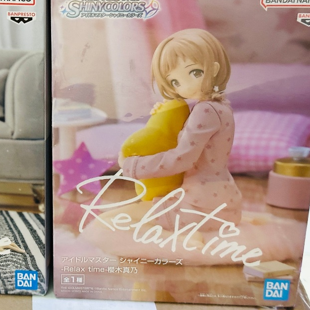 ✨盒損福利品✨ Banpresto 偶像大師閃耀色彩 Relax time 櫻木真乃 景品 公仔 模型