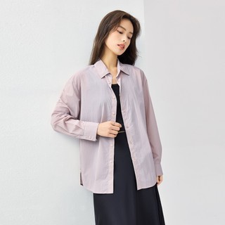 GIORDANO 女裝黑科技涼感防曬翻領薄風衣外套 05375073