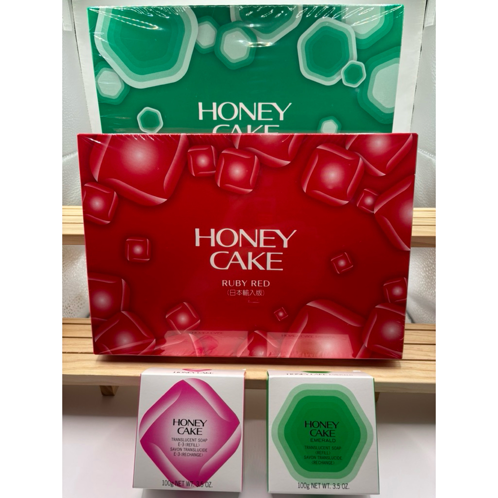 SHISEIDO 資生堂 翠綠蜂蜜香皂100g / 潤紅蜂蜜香皂100g  保存到2028年