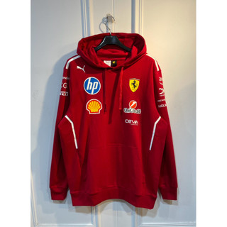 🇭🇺Scuderia Ferrari F1 Team Leclerc 16 法拉利選手版Hoodie正賽限定薄帽T🇭🇺