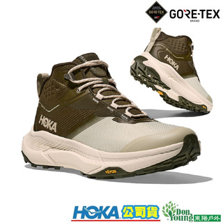 【HOKA】男款Transport Hike Goretex中筒健行鞋/黃金大底/拜登鞋HO1172912SRCG