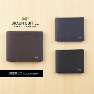 *【寧寧精品】台中30年皮件店 BRAUN BUFFEL戰神系列 德國小金牛超薄短夾 BF378-316-1 男短夾區