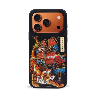 【IC鏡面磁吸】猛虎下山 磁吸殼 新日式 傳統刺青 軍規防摔殼 i18pro 18promax 17系列 Plus