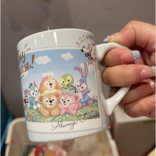 日本進口 海洋迪士尼 Duffy 達菲熊 馬克杯。杯子