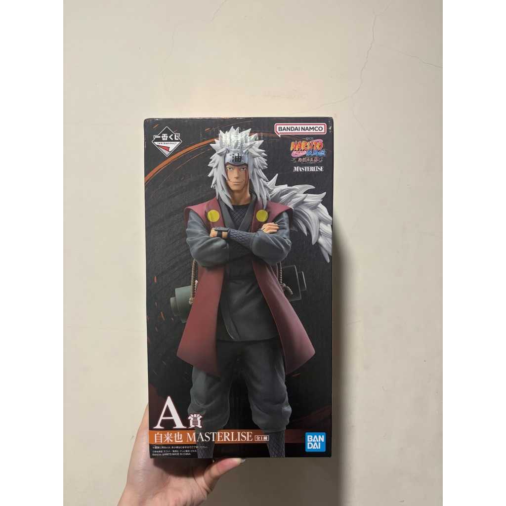 火影忍者 傳說的三忍 日版一番賞 A賞自來也 B賞大蛇丸 全新 模型公仔