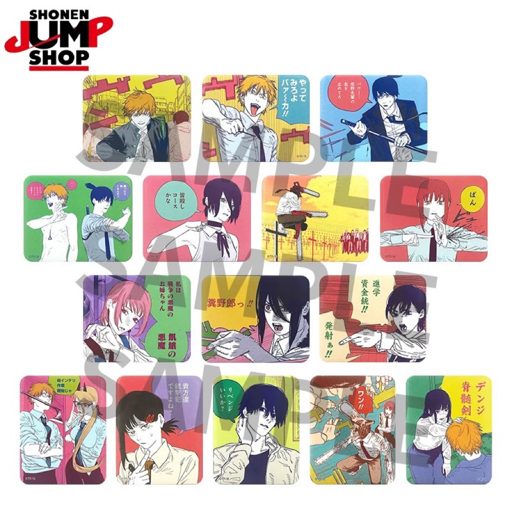 上海JS官方正版 電鋸人 Time To Fight 徽章盲盒電次 早川秋 瑪奇瑪