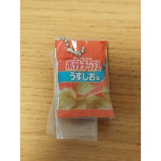 從日本帶回Calbee模型吊飾 扭蛋 洋芋片 餅乾 鹽味