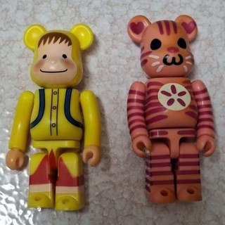 二手商品 無盒 Be rbrick 19代 Cute 可愛 100% 無卡 卡通人物 小物 公仔擺設 幾米聯名庫柏力克熊