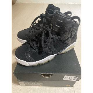 大降價AIR JORDAN 6 retro prem hc gg 881430-029 黑色 麂皮