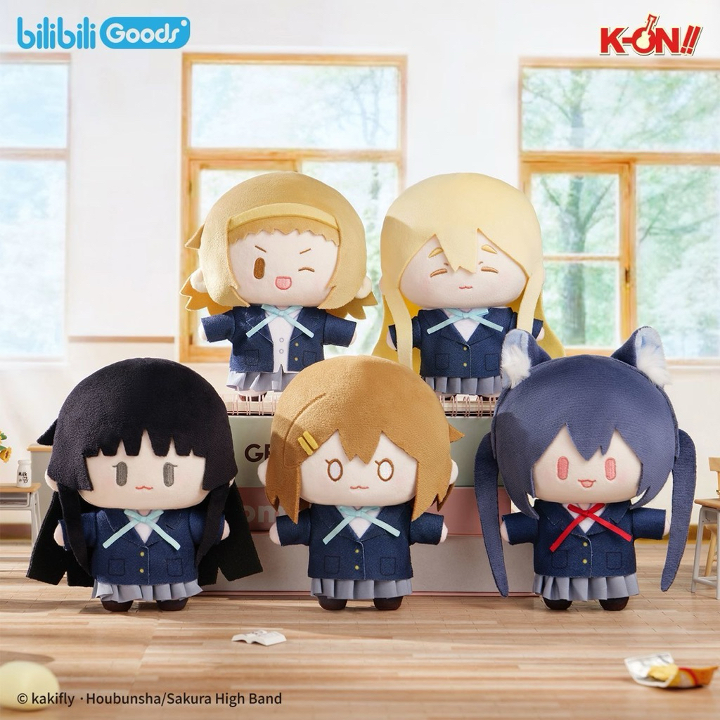 【預購1月 / 免定金】K-ON！輕音部 京阿尼 平澤唯 秋山澪 琴吹紬 田井中律 中野梓 玩偶 娃娃 官方授權