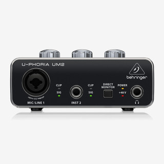 Behringer 錄音介面 U Phoria UM2 USB 耳朵牌【他,在旅行】