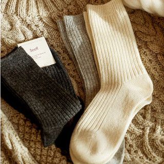 𝗡𝘅ï𝗼 Beeff Socks 手縫無骨美麗諾羊毛襪 粗針加厚襪子