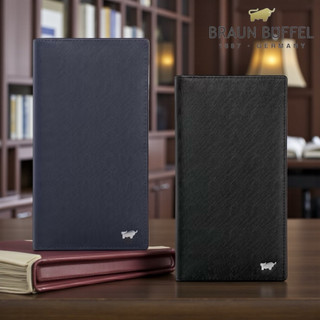 【寧寧精品】台中30年老店 BRAUN BUFFEL德國小金牛 紳士系列 男長夾 BF306-301-1 男長夾區
