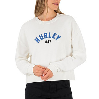 HURLEY｜女 WORTHY BOXY CREW 長袖上衣