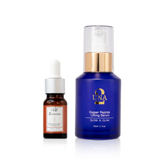 【百匡】100%純淨沙棘籽油(10ml)+藍銅燕窩勝肽抗老精華液(60ml) - UNA
