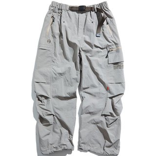 UNDER PEACE 25AW MASTER / WIDE URBAN PANTS 六口袋 工裝長褲 (卡其色)