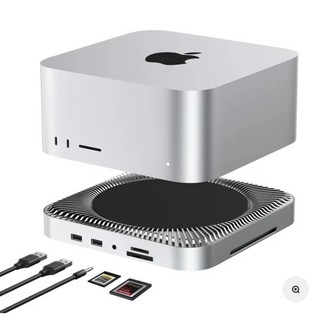 【預購】RayCue Mac Studio (M4 Max/M3 Ultra)10合一80Gbps專用高速擴充底座