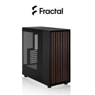 【Fractal Design】North XL RC Chalk/Charcoal 胡桃木/橡木 E-ATX機殼｜樂維