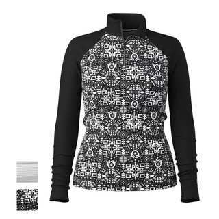 Smartwool 女 Thermal 250 長排 立領 半拉 美麗諾羊毛 排汗上衣 SW002829 綠野山房