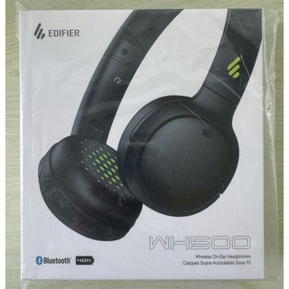 【全新未拆封】EDIFIER WH500 藍芽耳罩式耳機 (黑色)