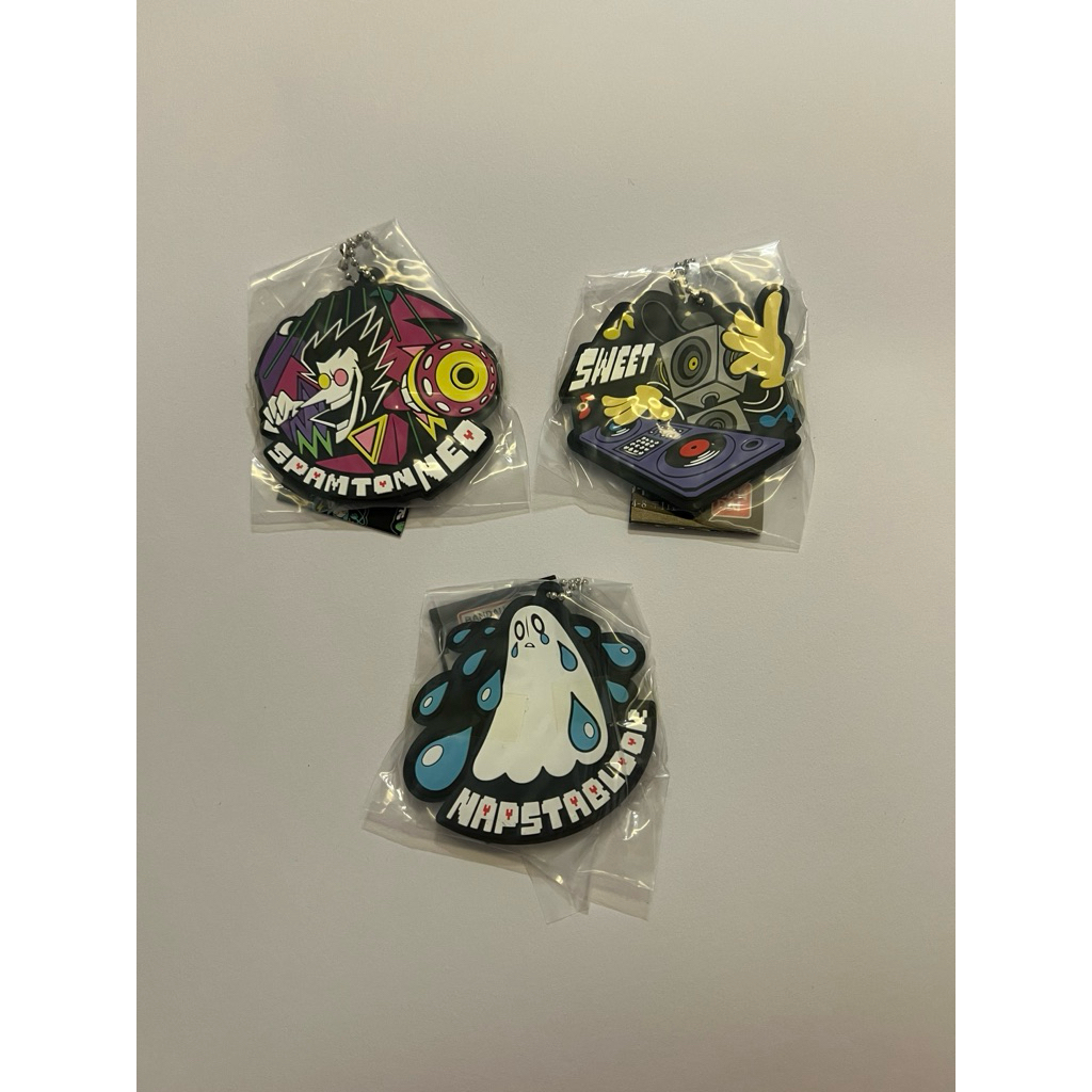 *全新* 日本帶回 Undertale Deltarune 扭蛋 轉蛋 橡膠吊飾 napstablook spamton